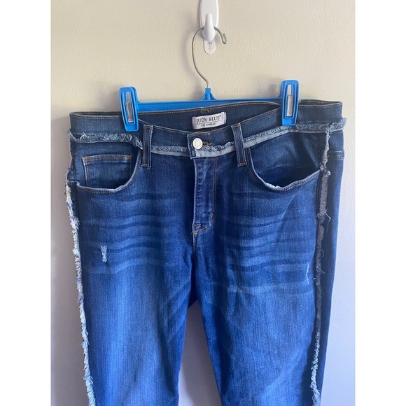 Judy Blue Dark Blue Skinny Jeans - Picture 3 of 8